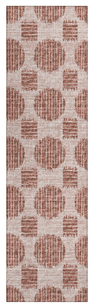 Indoor/Outdoor Sedona SN13 Driftwood Machine Washable 2'3" x 10' Runner Rug
