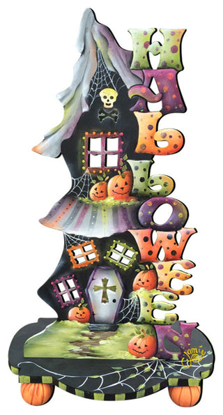 Halloween Candle Holder Free-Standing Garden Decor