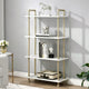 4 Tier Bookshelf Shelving Unit for Living Room