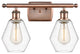 Innovations 516-2W-AC-G652-6-LED 2-Light Bath Vanity Light, Antique Copper