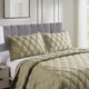 Bradly Down Alternative Quilted Bed Spread Set, Antique Bronze, Twin