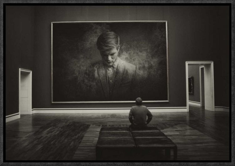 "Farina Tipo 00" Framed Canvas Giclee by Raphael Guarino, 17x12"