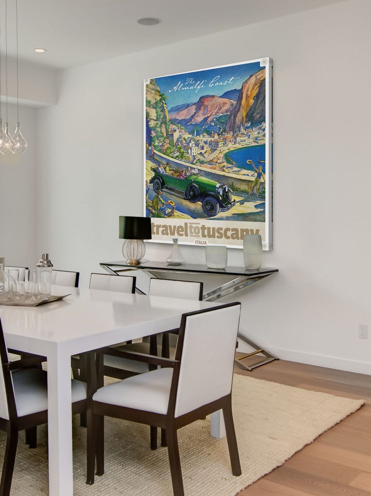 "The Almalfi Coast" Painting Print on Wrapped Canvas