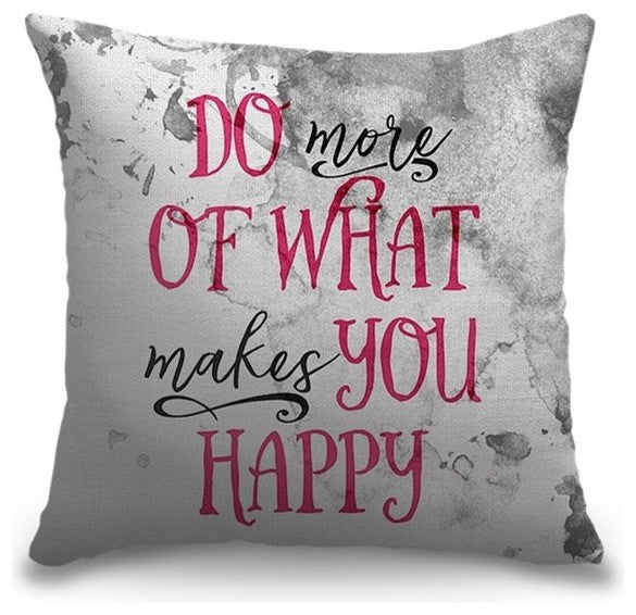 "Do More" Outdoor Pillow 20"x20"