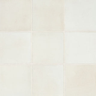 Celine 4" x 4" Matte Porcelain Floor & Wall Tile, White (50-pack/5.38 sqft.)