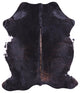 Organic Natural Hair-On Cowhide Area Rug 6' 11" X 6' 1" C1471