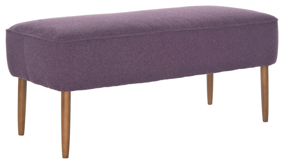 Levi Bench - Plum