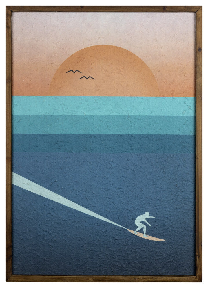 Framed Surfing Wall Art