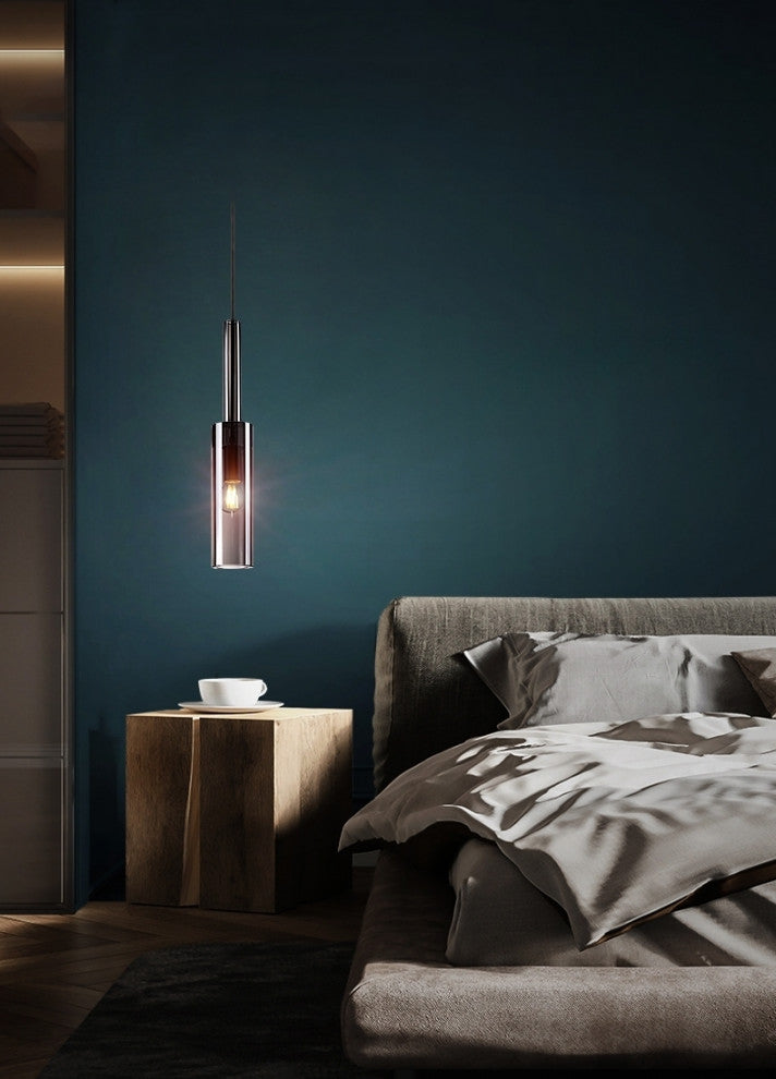 MIRODEMIÂ® Spotorno | Modern Copper Crystal Pendant Lights, Cool Light