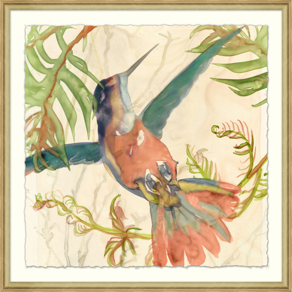 Humming Birds Garden 1, Giclee Reproduction Artwork