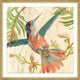 Humming Birds Garden 1, Giclee Reproduction Artwork