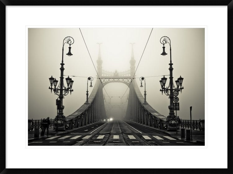 "The Bridge" Framed Digital Print by Arminmarten, 32x24"