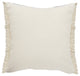 Ox Bay Black/Tan Stripe Cotton Blend Pillow Cover, 20"x20"
