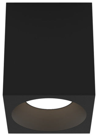Astro Kos Square 140 LED, Dimmable Outdoor Downlight IP65 Rated (Textured Black)