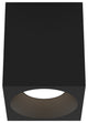 Astro Kos Square 140 LED, Dimmable Outdoor Downlight IP65 Rated (Textured Black)