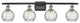 Innovations 516-4W-BAB-G1215-6 4 Light Bath Vanity Light, Black Antique Brass