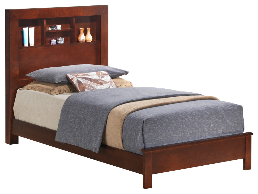 Amador Bed, Cherry, Twin