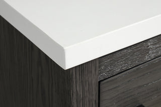 Betty 42" Bathroom Vanity, Weathered Gray Finish