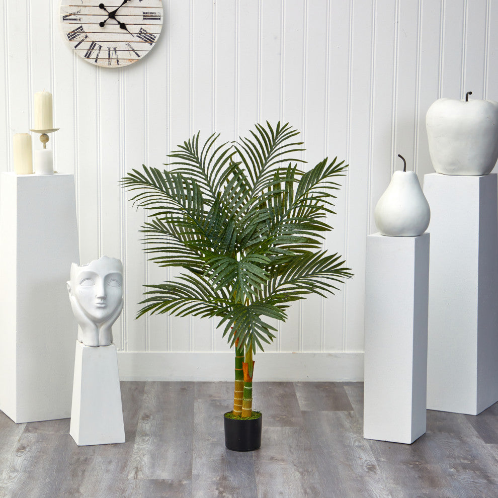 4' Golden Cane Artificial Palm Tree