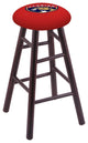 Holland RC Florida Panthers 30" Swivel Maple Bar Stool - Dark Cherry