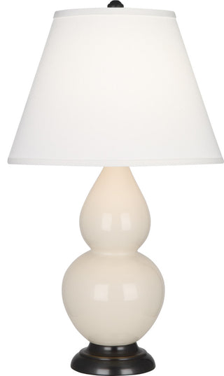 Small Double Gourd Accent Lamp, Bone