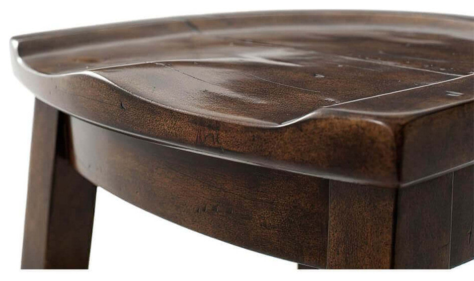 Rustic English Bar Stool