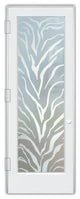 Interior Prehung Door or Interior Slab Door - Tiger Stripes - Primed - 30" x...