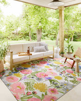 Loloi II Botanical Ivory/Multi 6'7"x9'4" Area Rug