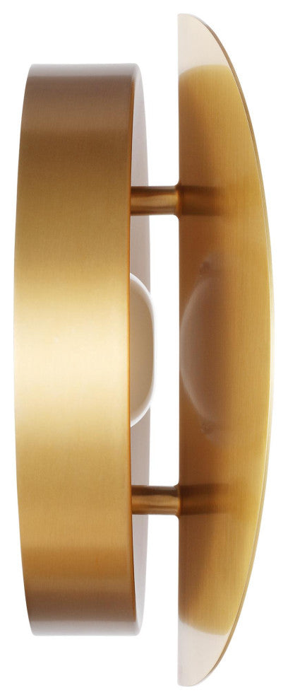Dottie Small Sconce, Burnished Brass