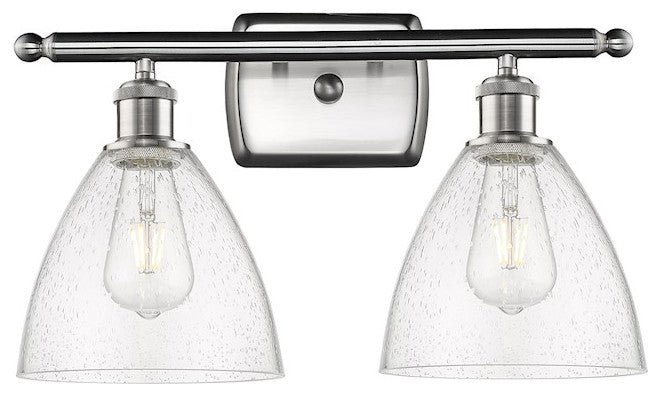 Innovations Lighting 516-2W-SN-GBD-754-LED 2 Light 18" Bath Vanity Light