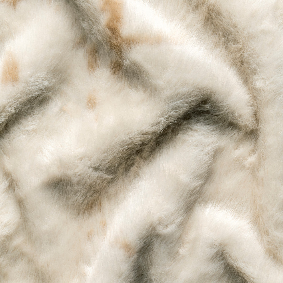 Nuloom Marcia Machine Washable Faux Cowhide Area Rug, Off White 5'9"x7'7"