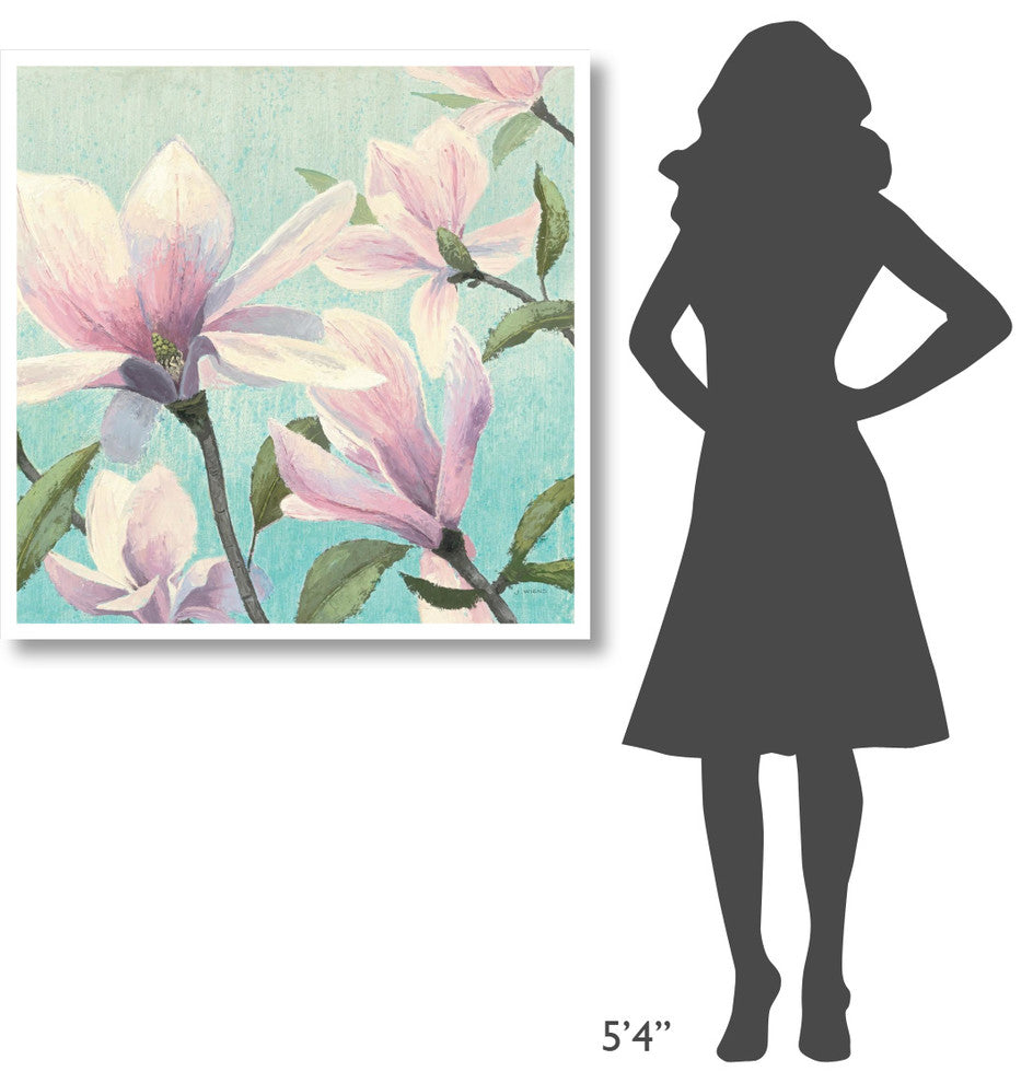 "Southern Blossoms I Square" Digital Paper Print by James Wiens, 38"x38"