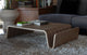 Low Bent Wood Coffee Table, Modern Scando Table, Walnut
