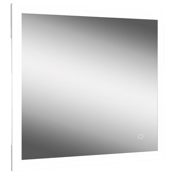 Asher Square Frameless LED Mirror