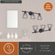 Clybourn 3-Light Adjustable Vanity Oil Rubbed Bronze