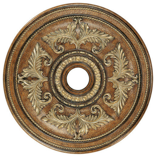 Livex 8210-57 Venetian Patina Ceiling Medallion, Venetian Patina