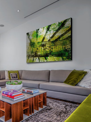 "Union Square" Print on Brushed Aluminum, 45"x30"