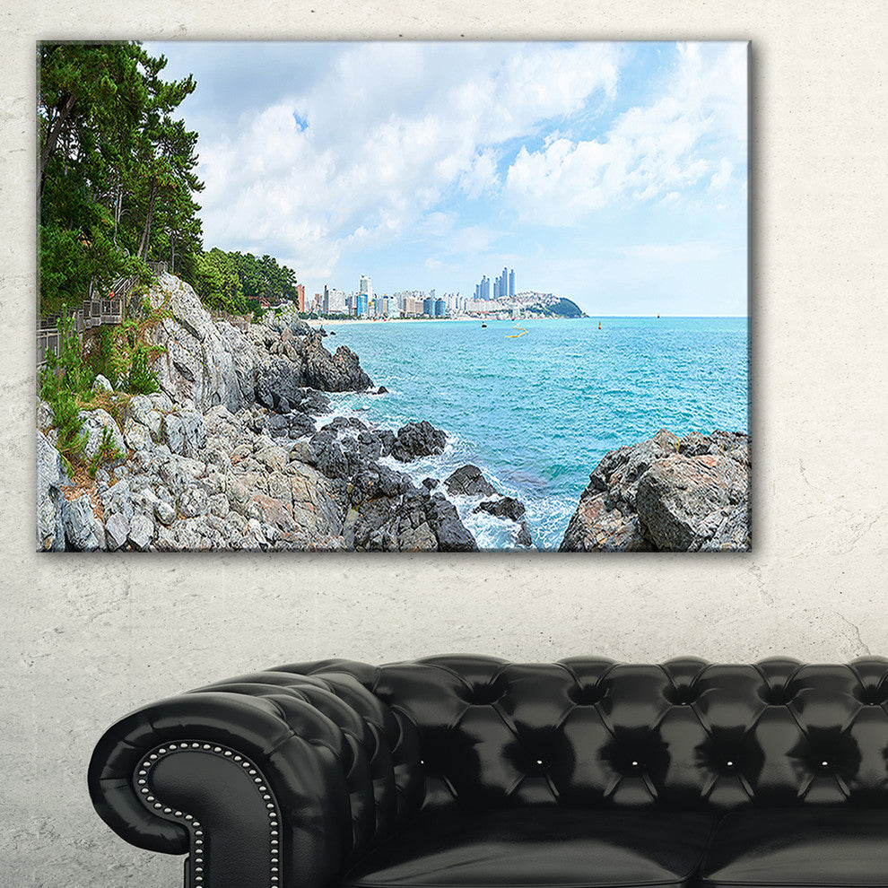 "Pathway Along The Coast of Dogbane" Landscape Wall Art, 40"x30"
