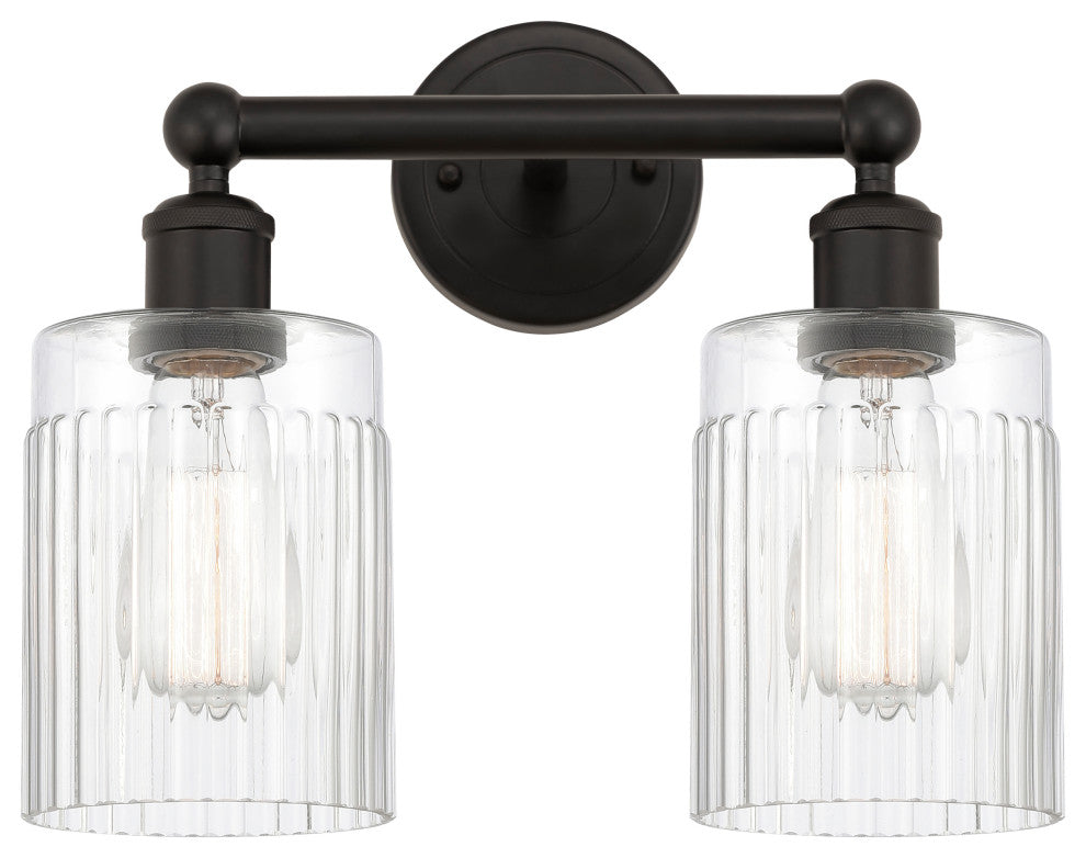 Innovations 616-2W-OB-G342 2 Light 13.5" Bath Vanity Light, Oil Rubbed Bronze