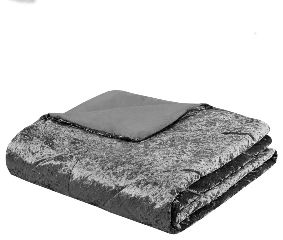 Intelligent Design Felicia Crushed Velvet 4-Piece Comforter Set