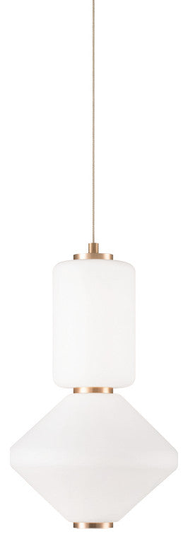 Matteo Lighting C82422OR Pendant, Oxidized Rose Finish