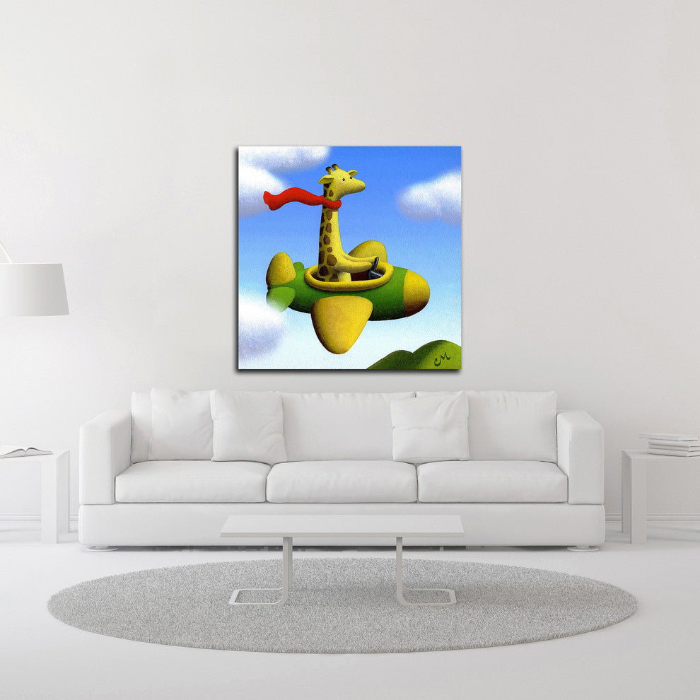 Frequent Flier No. 2 by Chris Miles, Print on Canvas, 24"x24"