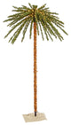Vickerman 7'' Outdoor Palm Tree, Dura-Lit 500 Clear 73T