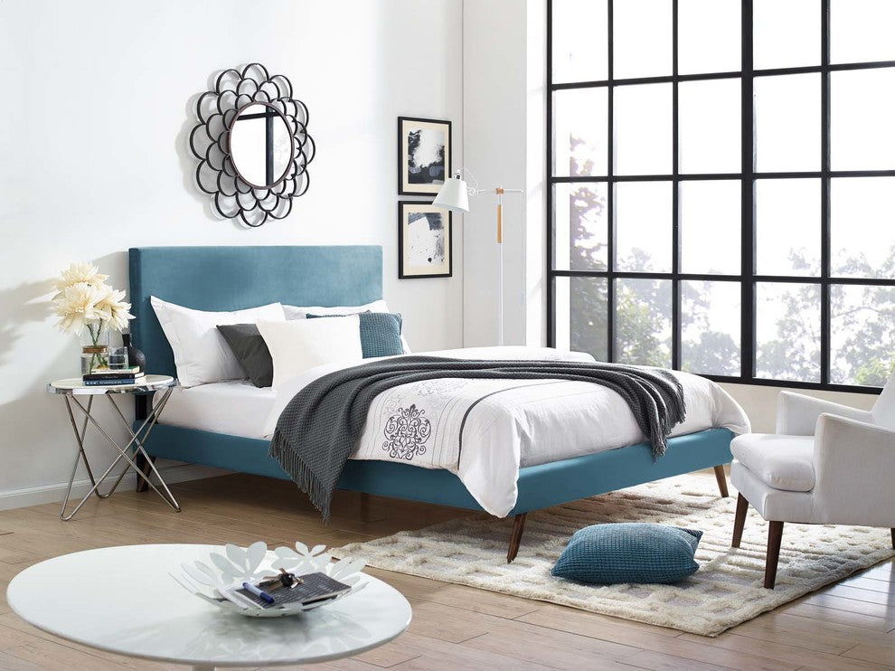 Taylor King and California King Upholstered Performance Velvet Headboard