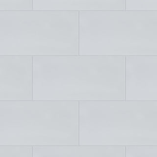 BioTech Piscina Brick Porcelain Floor and Wall Tile, Blanco Matte