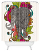 Valentina Ramos Ruby The Elephant Shower Curtain