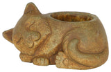Large Rust Cat Planter