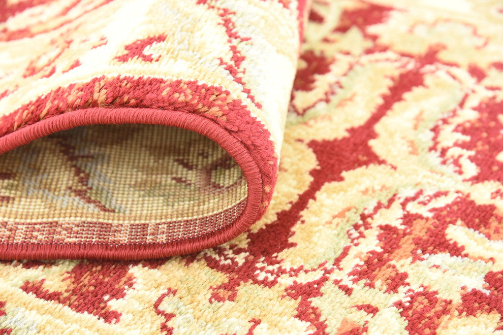 Unique Loom Red Hickory Voyage 2' 2 x 6' 0 Runner Rug