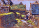 Frederick Childe Hassam Brittany Barns, 18"x27" Gallery Wrapped Canvas Print