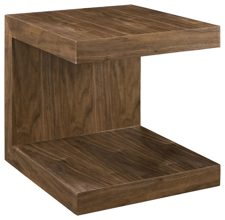 Modern Walnut Gallivant Nightstand